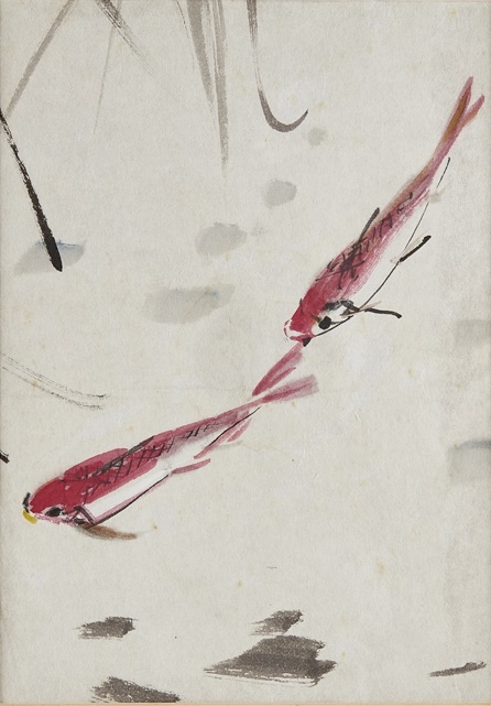 Chen Wen Hsi two red fish
